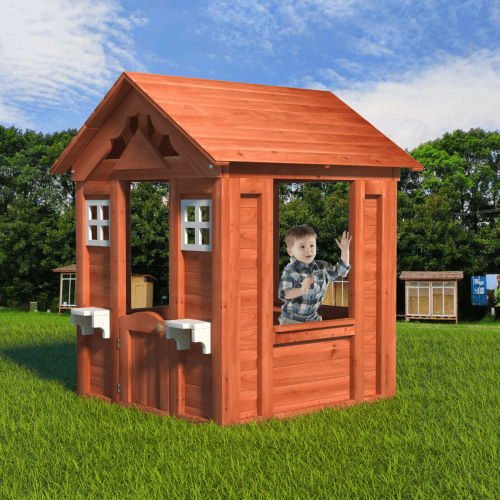 Wooden Children's Playhouse Wooden Children's Playhouse